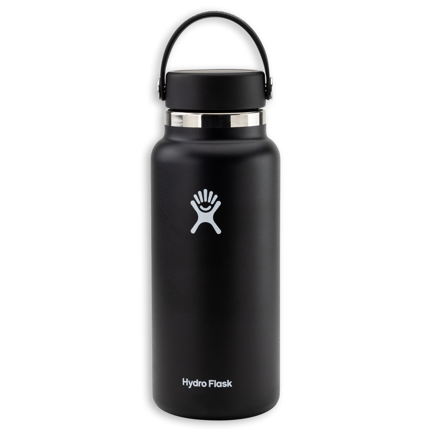 Hydro Flask Black Wide Mouth Bottle 32oz