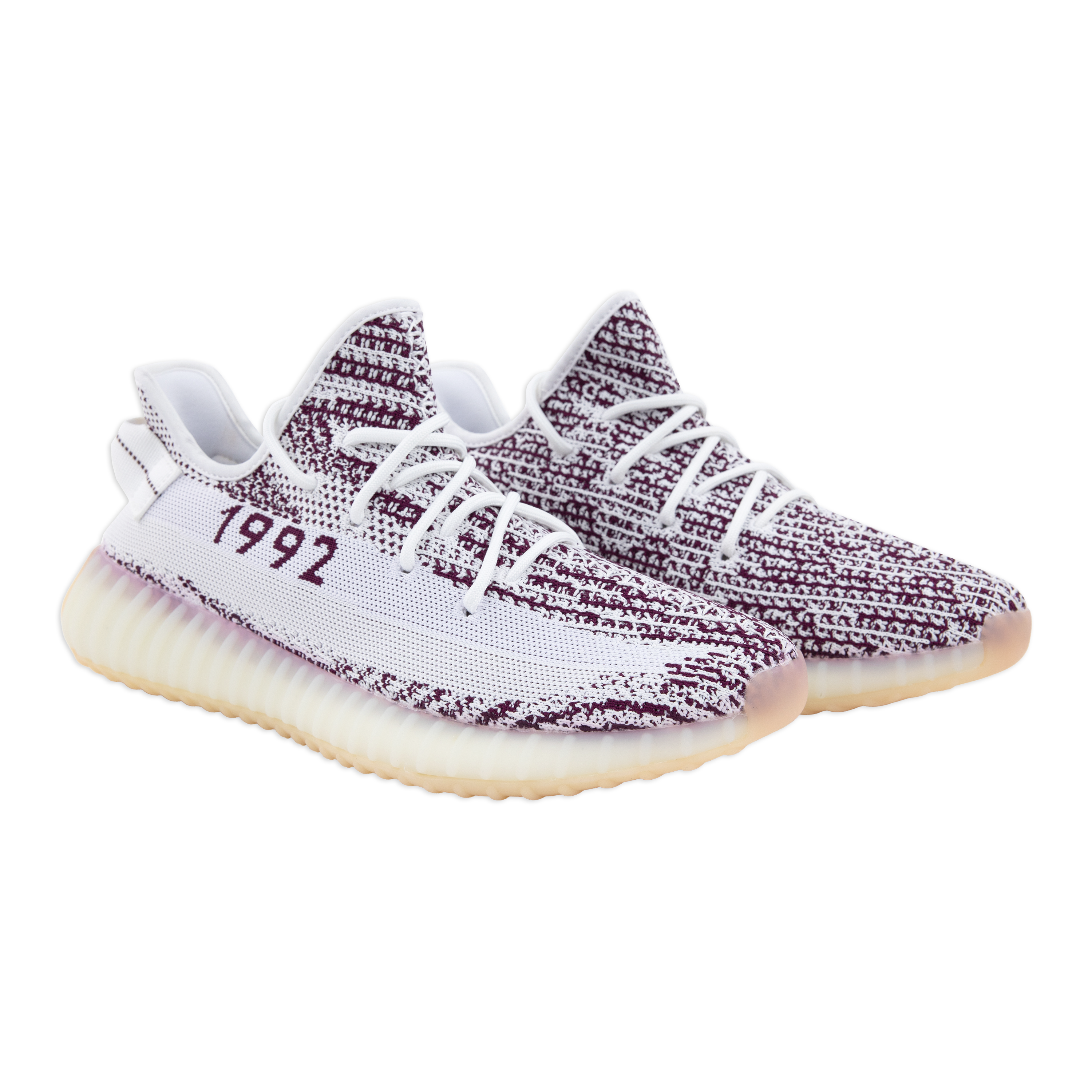 1992 Tennis Shoes 11 Maroon White