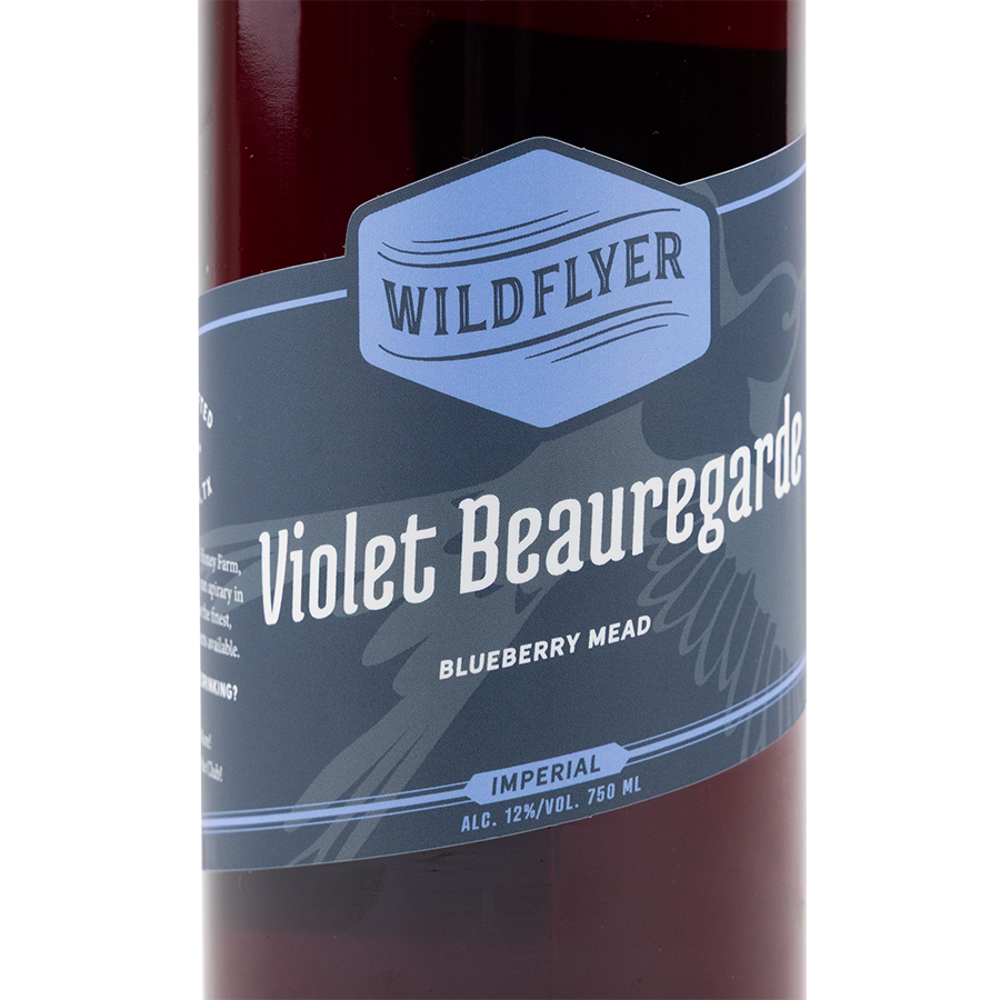 In Store Pickup Or Local Delivery Only: Wildflyer Mead Violet Beaurega