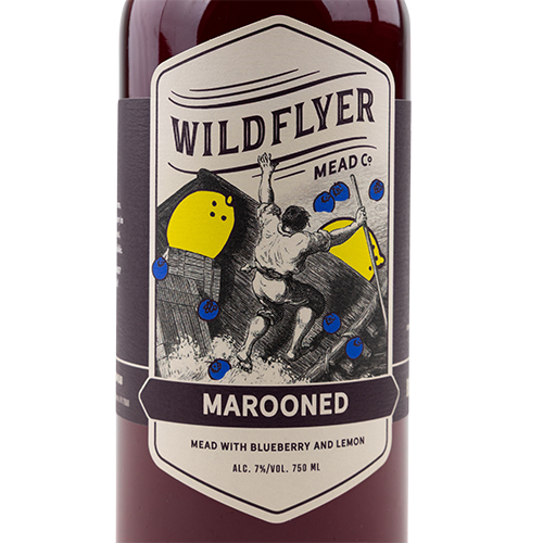 In Store Pickup Or Local Delivery Only: Wildflyer Mead Marooned Bluebe