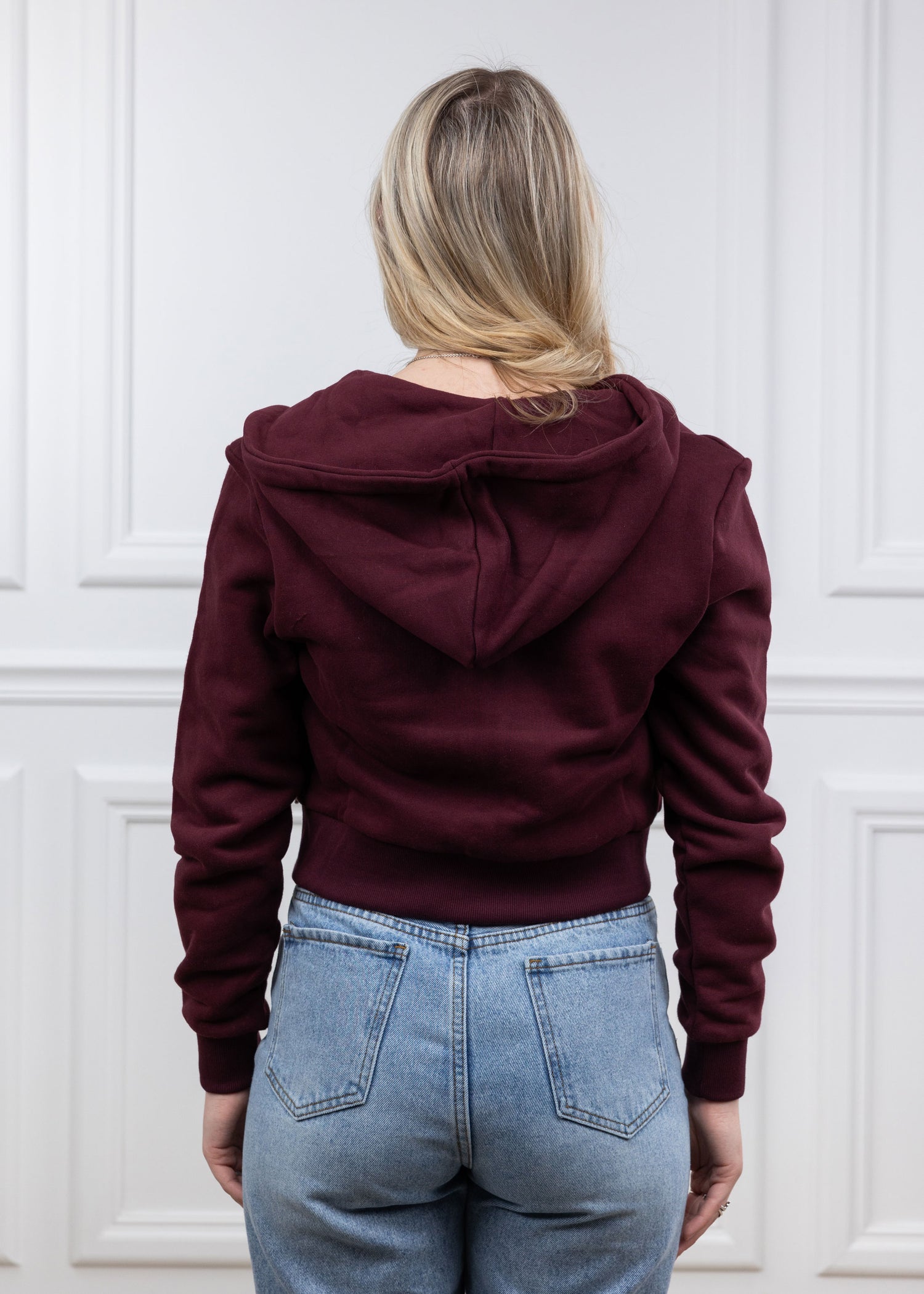 Texas A&M Mia Zip Maroon Hoodie