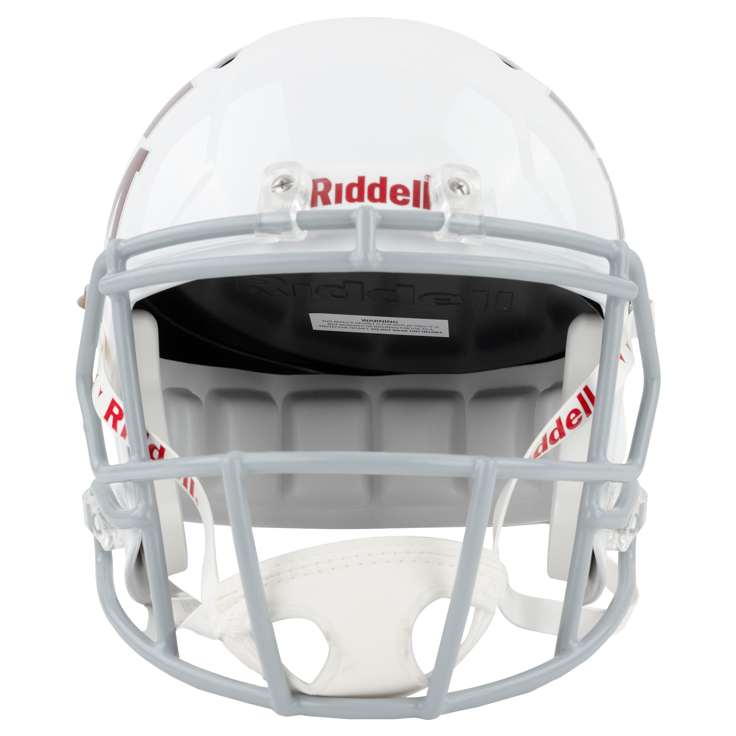 Texas A&M Riddell Aggie Speed Replica White Football Helmet