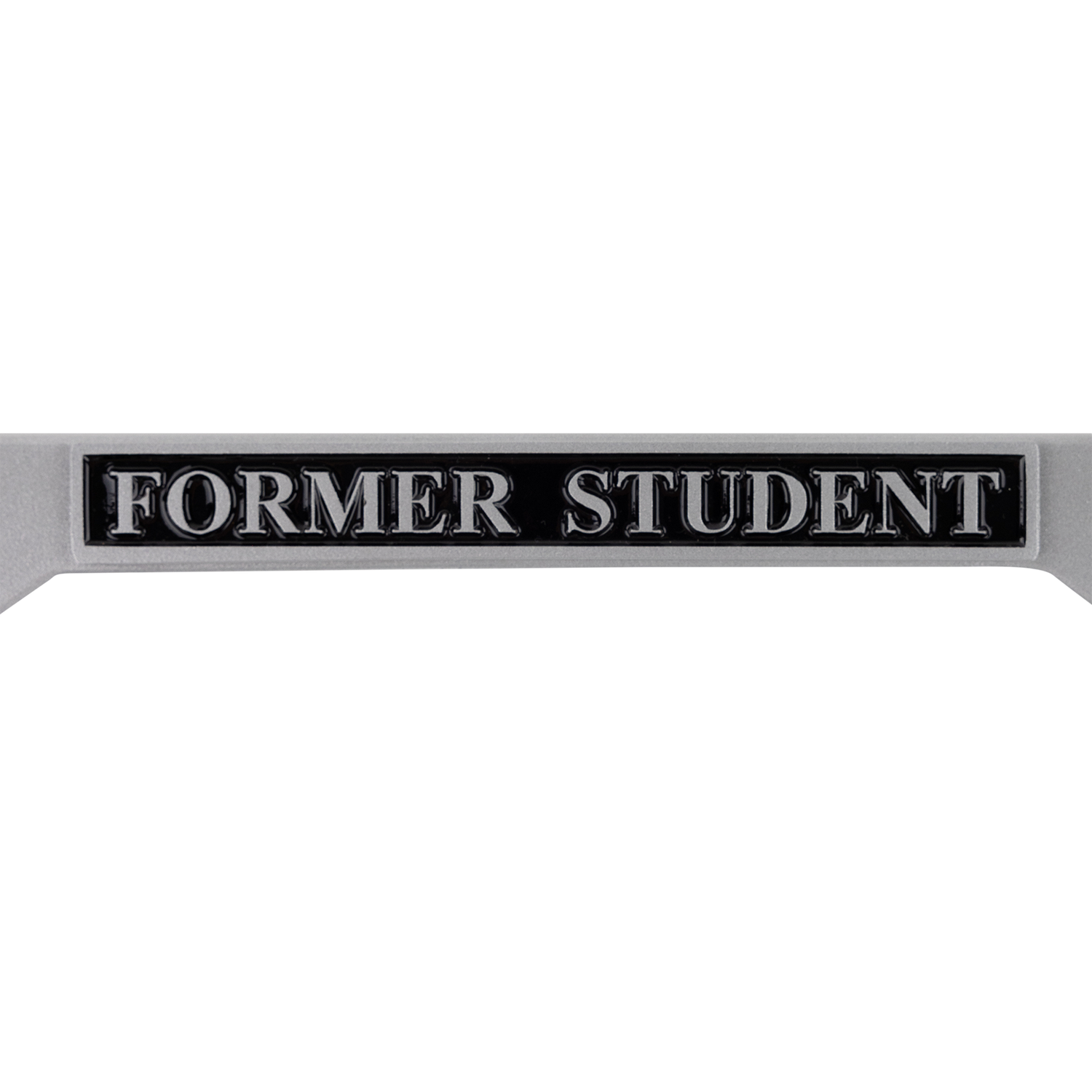 Texas A&M Former Student License Silver Plate Frame