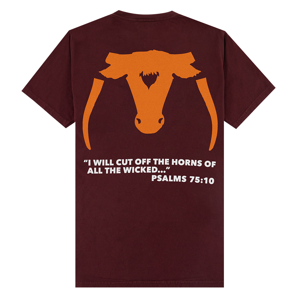 Saw 'Em Off Adult Maroon T-Shirt