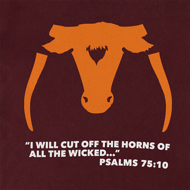 Saw 'Em Off Adult Maroon T-Shirt