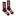 DeadSoxy Howdy Casual Crew Maroon Socks