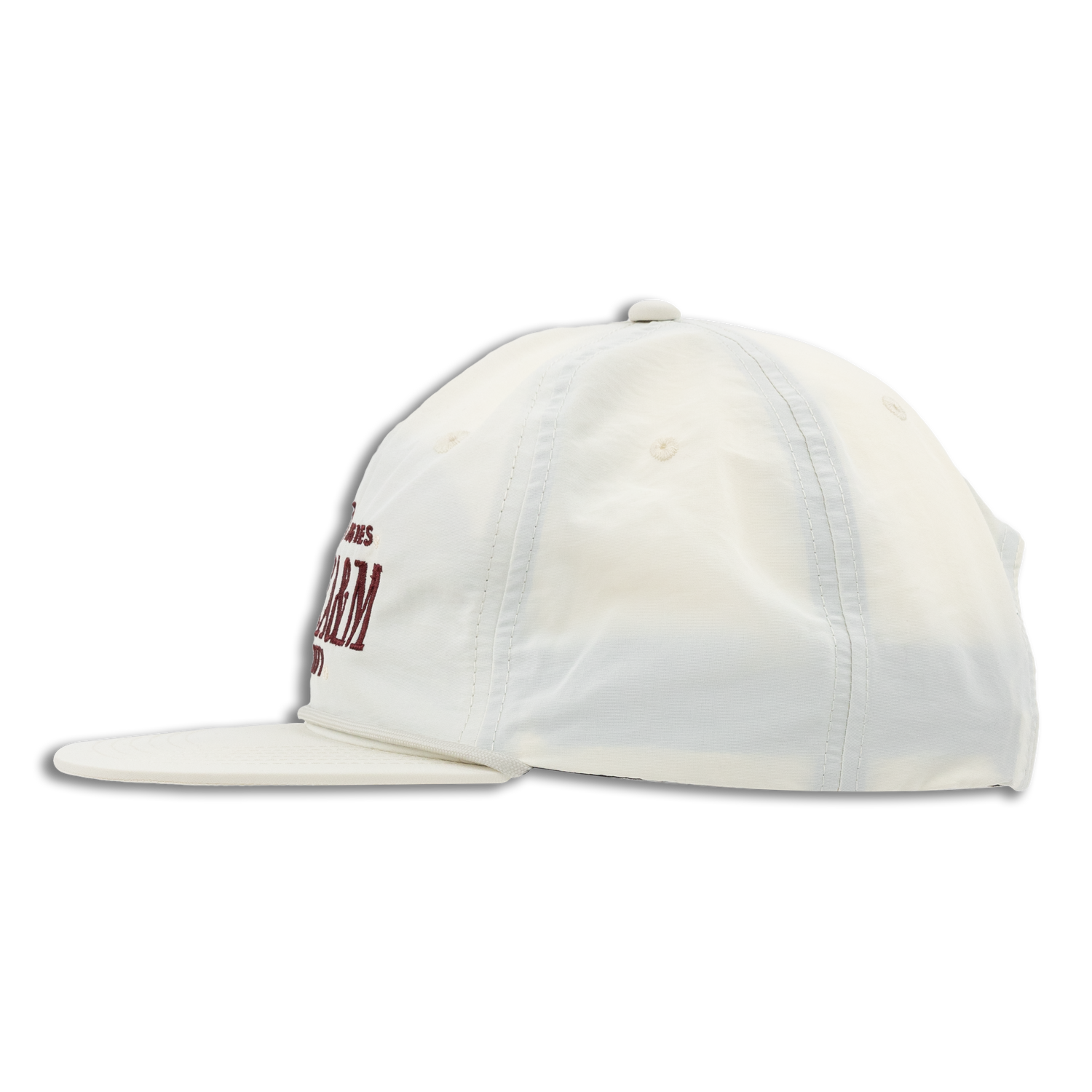 Texas A&M Gig 'Em Aggies Chill Rope White Flatbill Hat