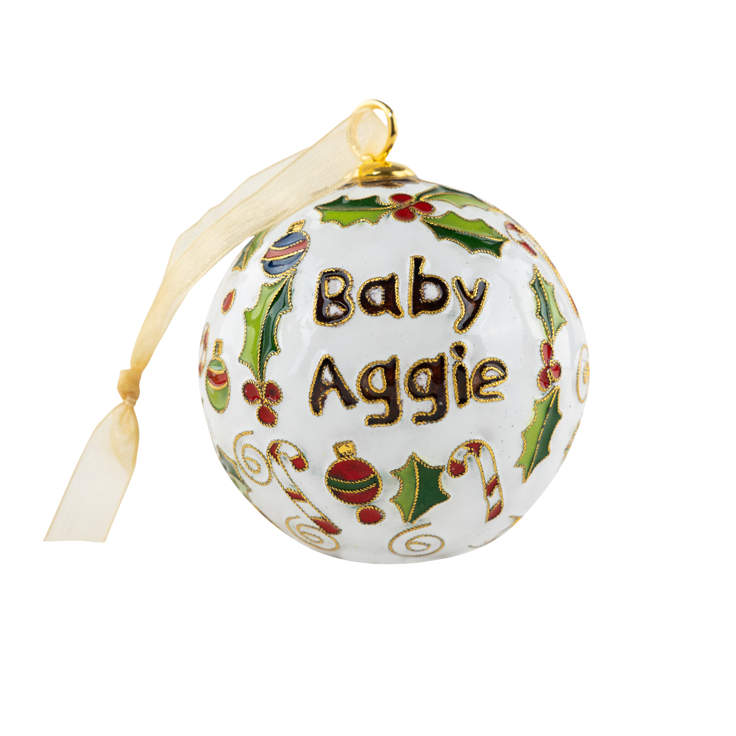 Texas A&M Baby Aggie Ornament