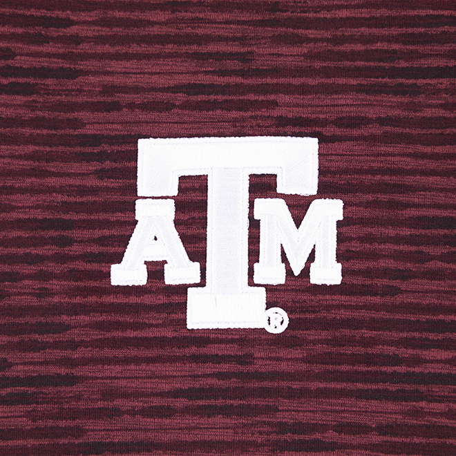 Texas A&M Antigua Determined Watercolor Quarter Zip