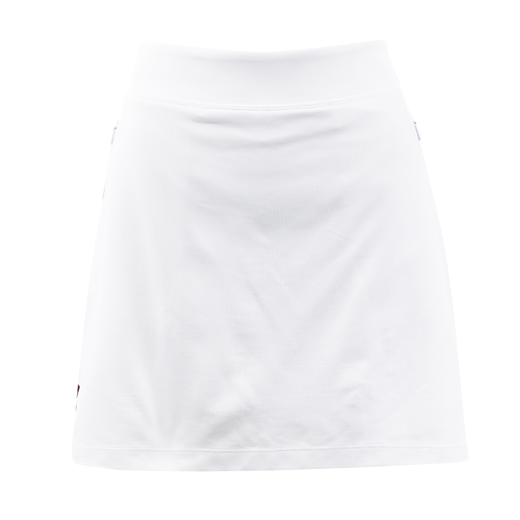 Texas A&M Aubrey Skort White