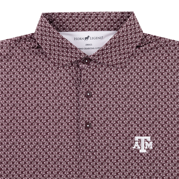 Texas A&M Horn Legend Petals Polo