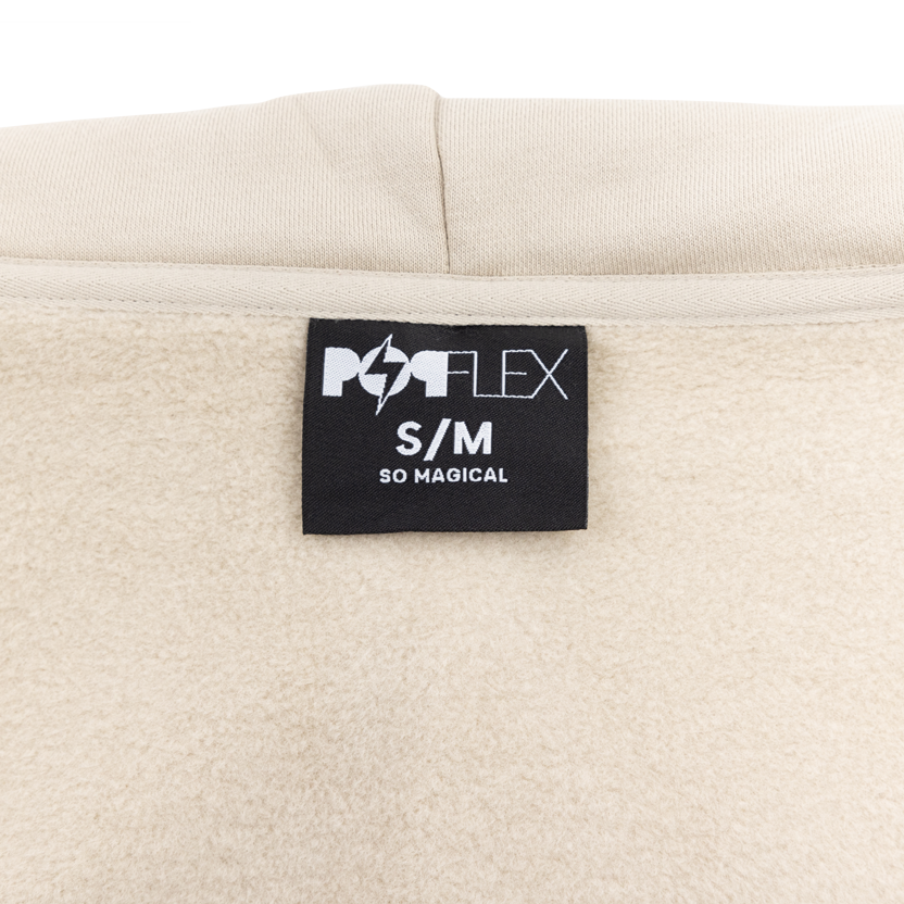 POPFLEX Seashell Zip Cloud Hoodie