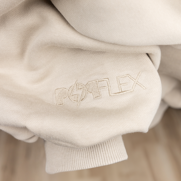 POPFLEX Seashell Zip Cloud Hoodie
