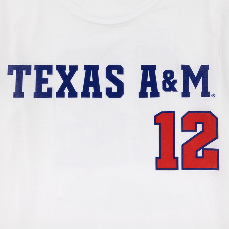 Texas A&M Red White And Blue Baseball Youth T-Shirt