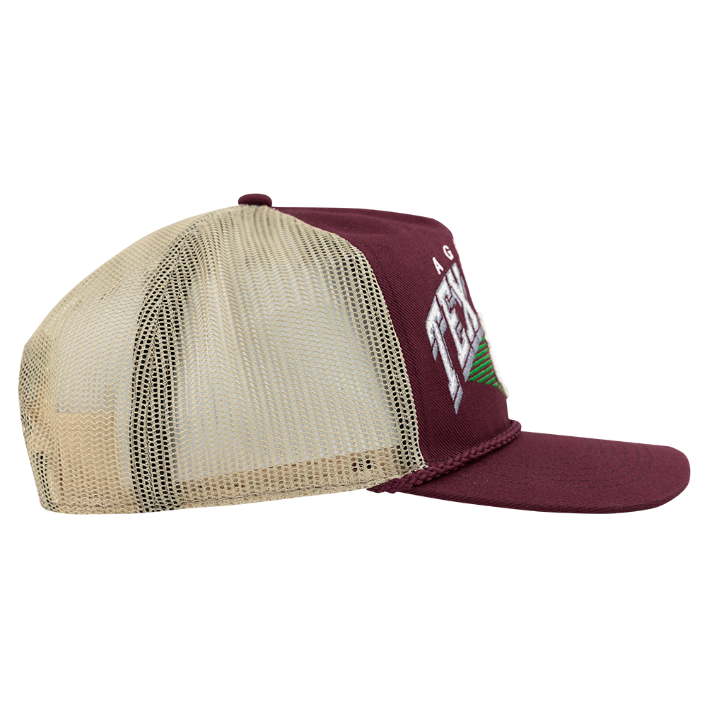 Texas A&M Aggies Pomona Mesh Rope Hitch Hat