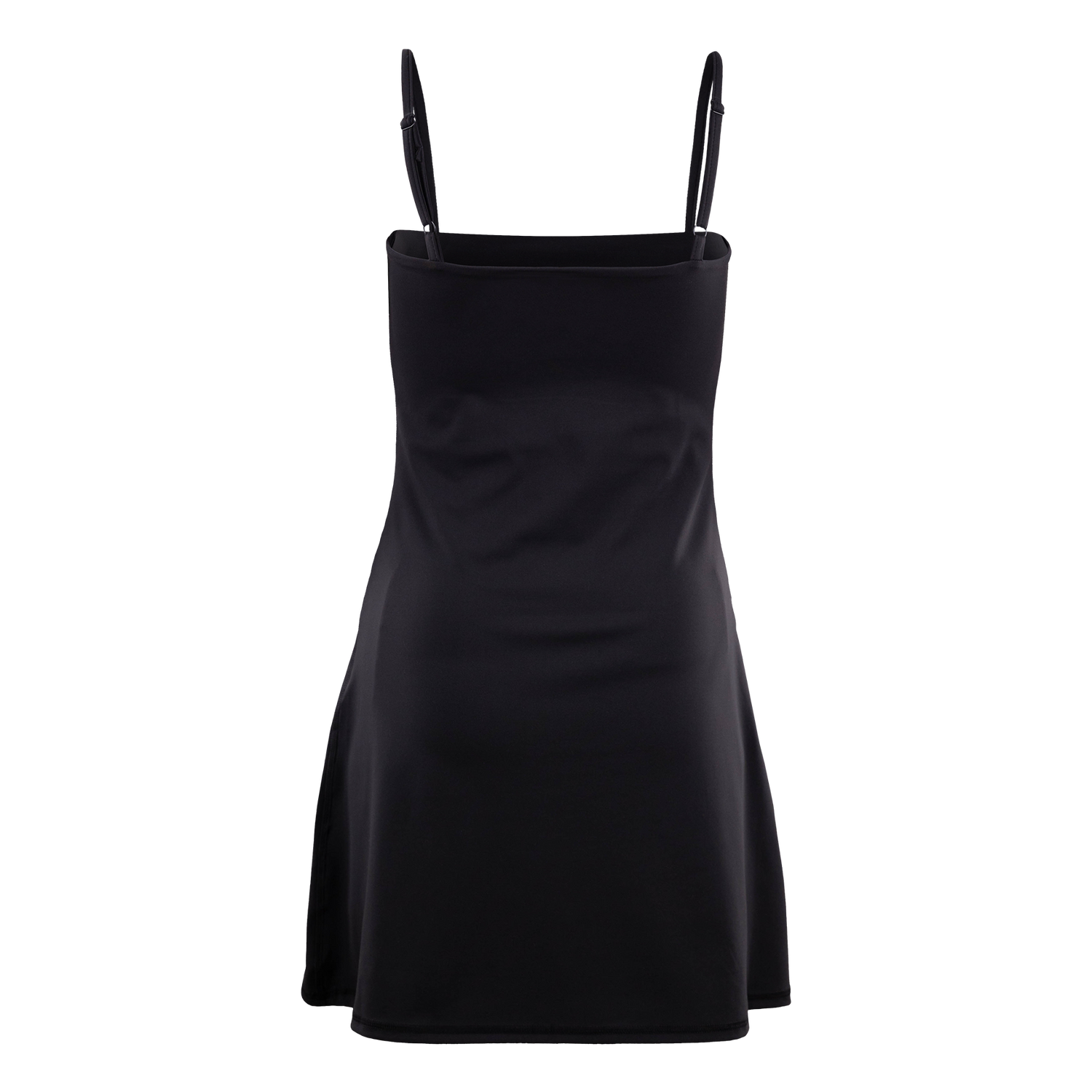 Black Short Spaghetti Strap Dress