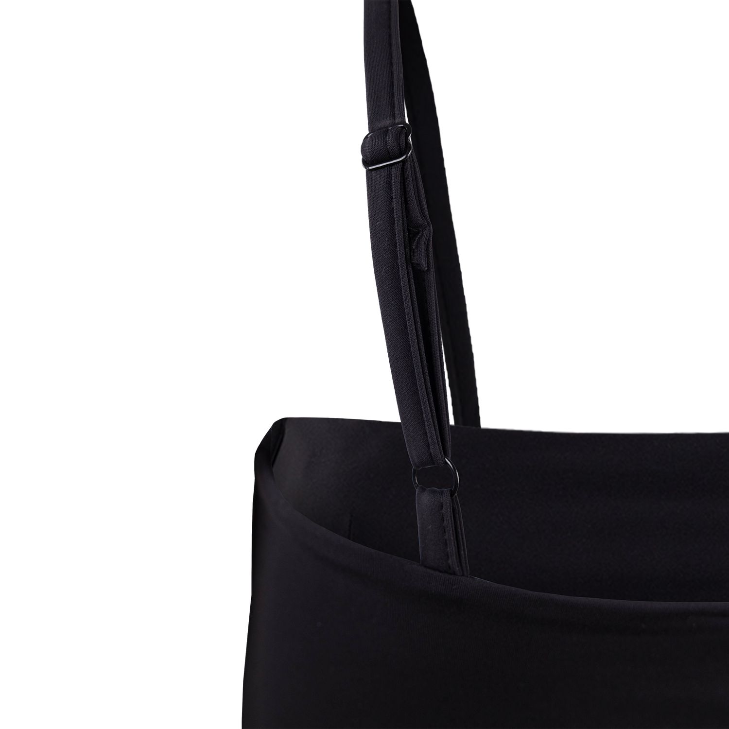 Black Short Spaghetti Strap Dress