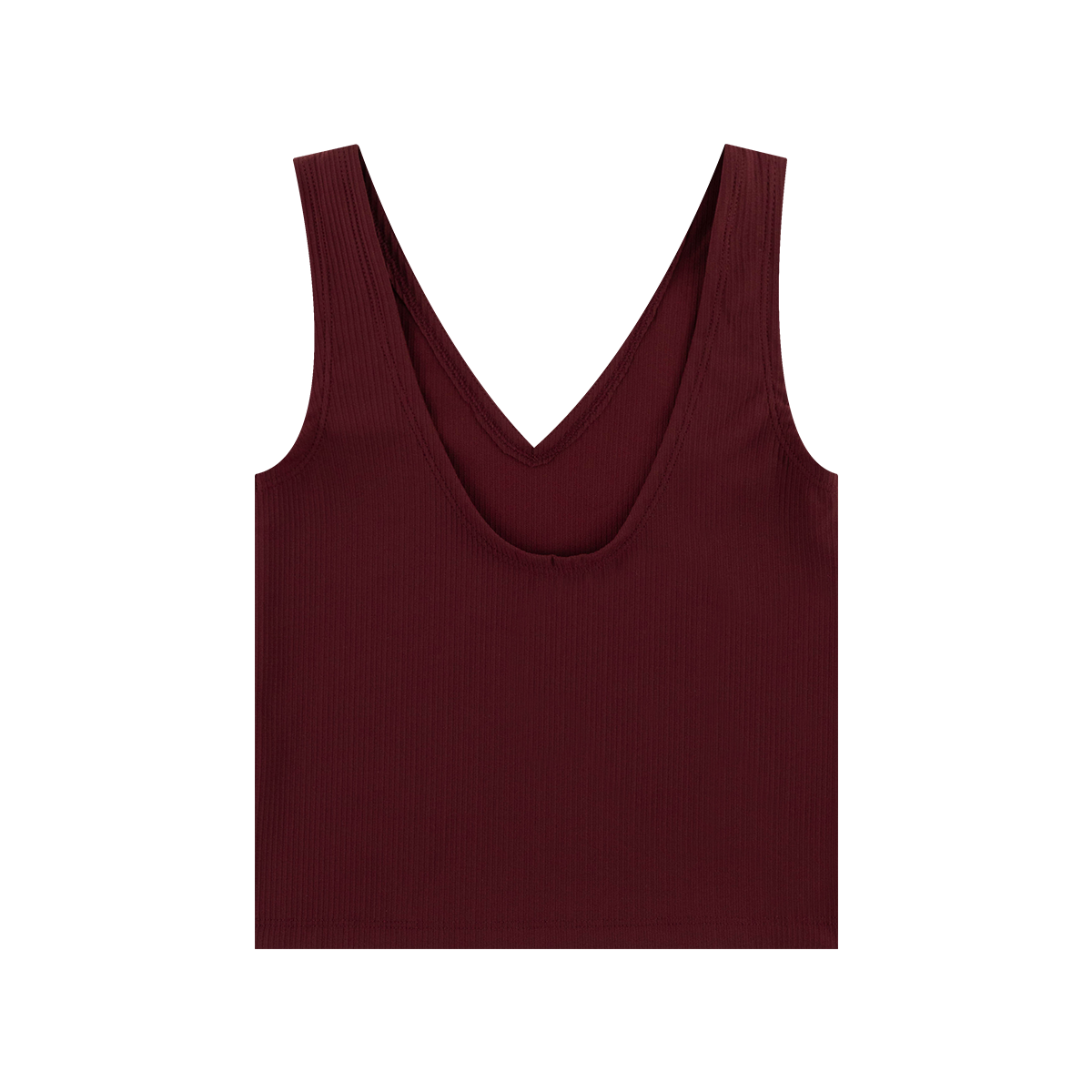 Aggies Champion Ottoman V Neck Crop