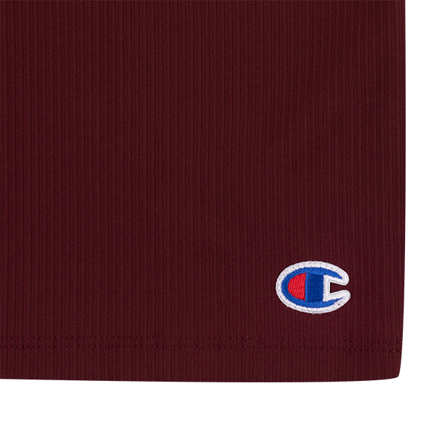 Aggies Champion Ottoman V Neck Crop