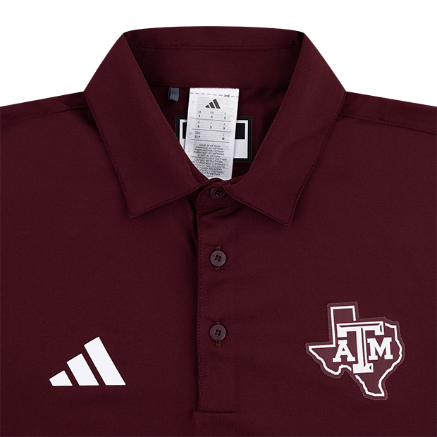 Texas A&M Adidas Lonestar 2025 Coaches Polo