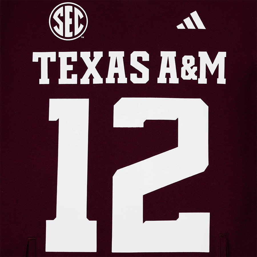 Texas A&M Adidas Hooded Home Jersey