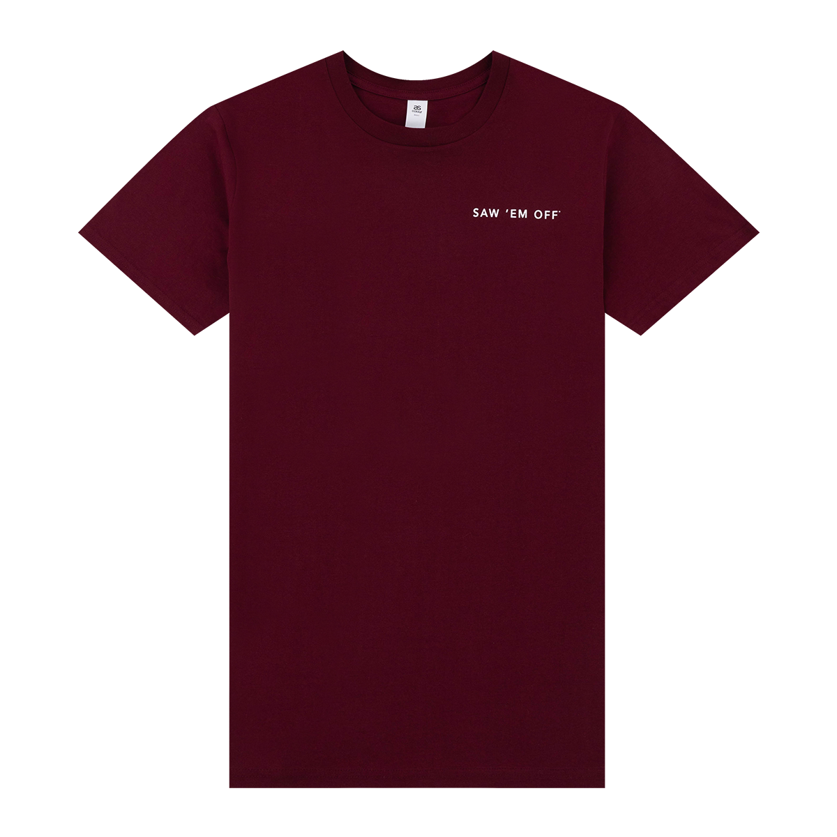 Saw 'Em Off Forever Maroon T-Shirt