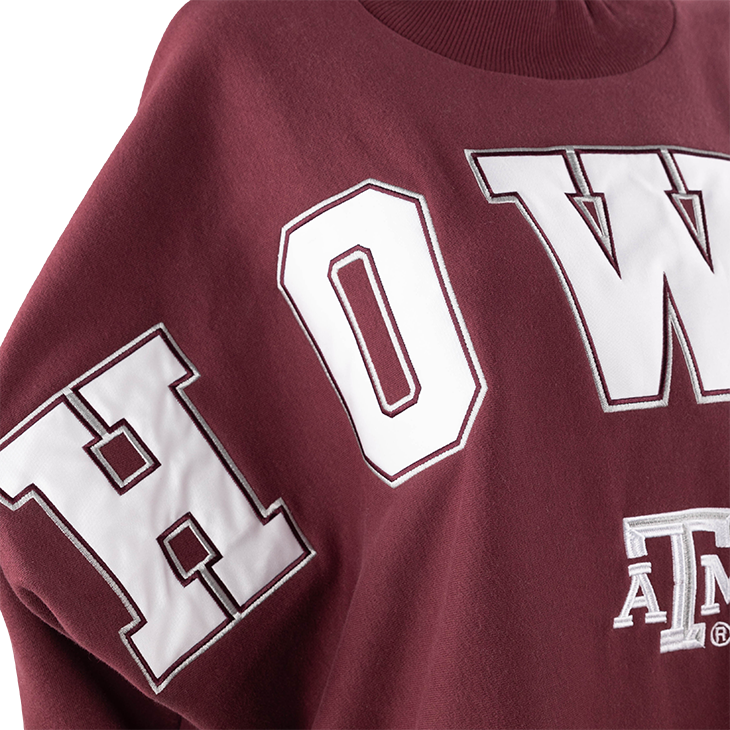 Texas A&M Collegiate Outfitters Oversized Howdy Sweatshirt