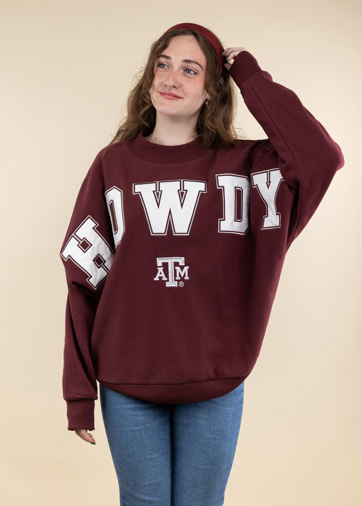 Texas A&M Collegiate Outfitters Oversized Howdy Sweatshirt