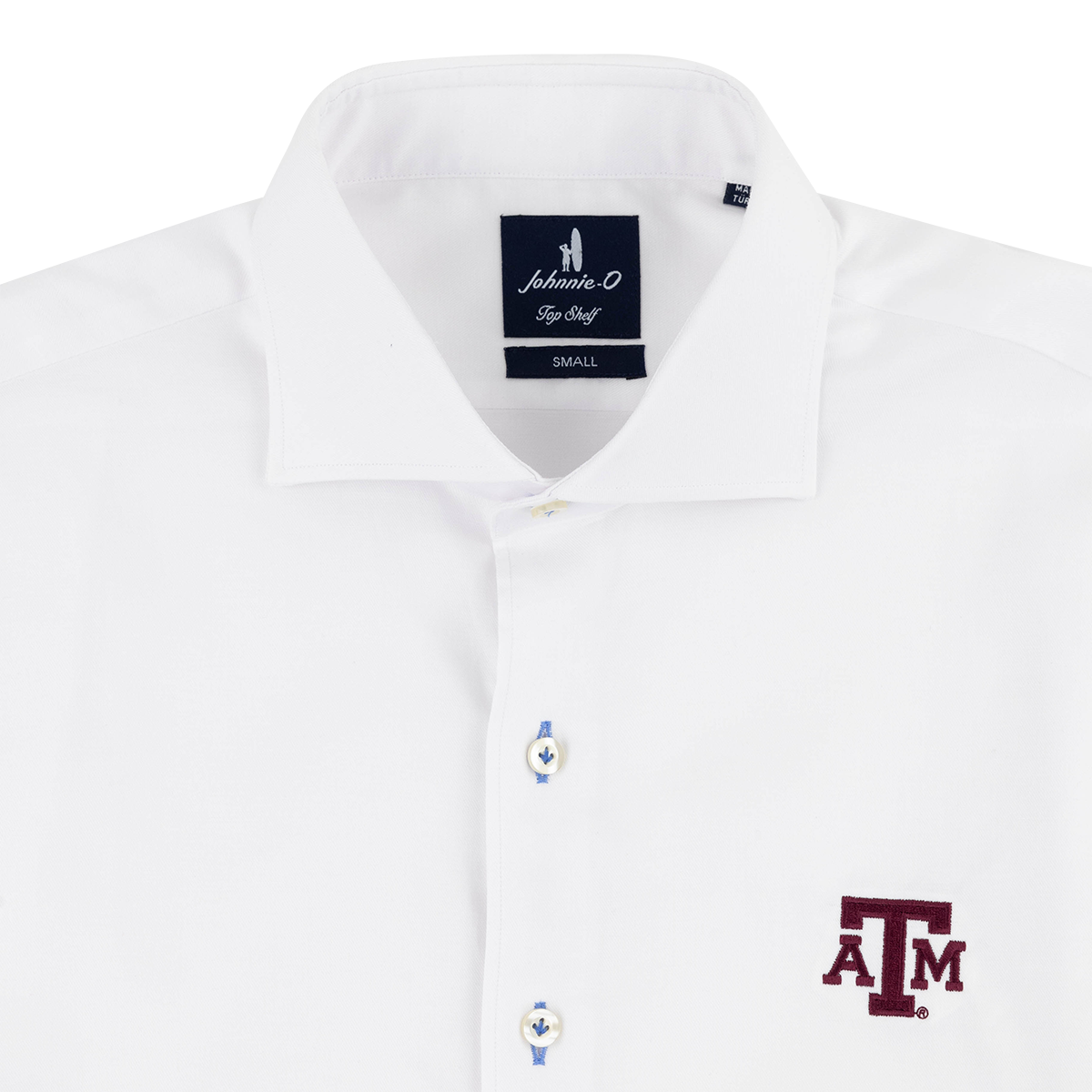 Texas A&M Johnnie-O Boswell Long Sleeve Button Down