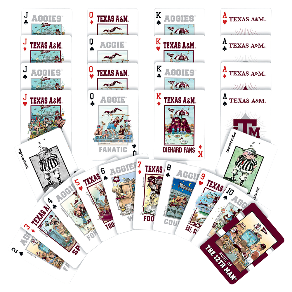 Texas A&M Fan Deck Playing Cards