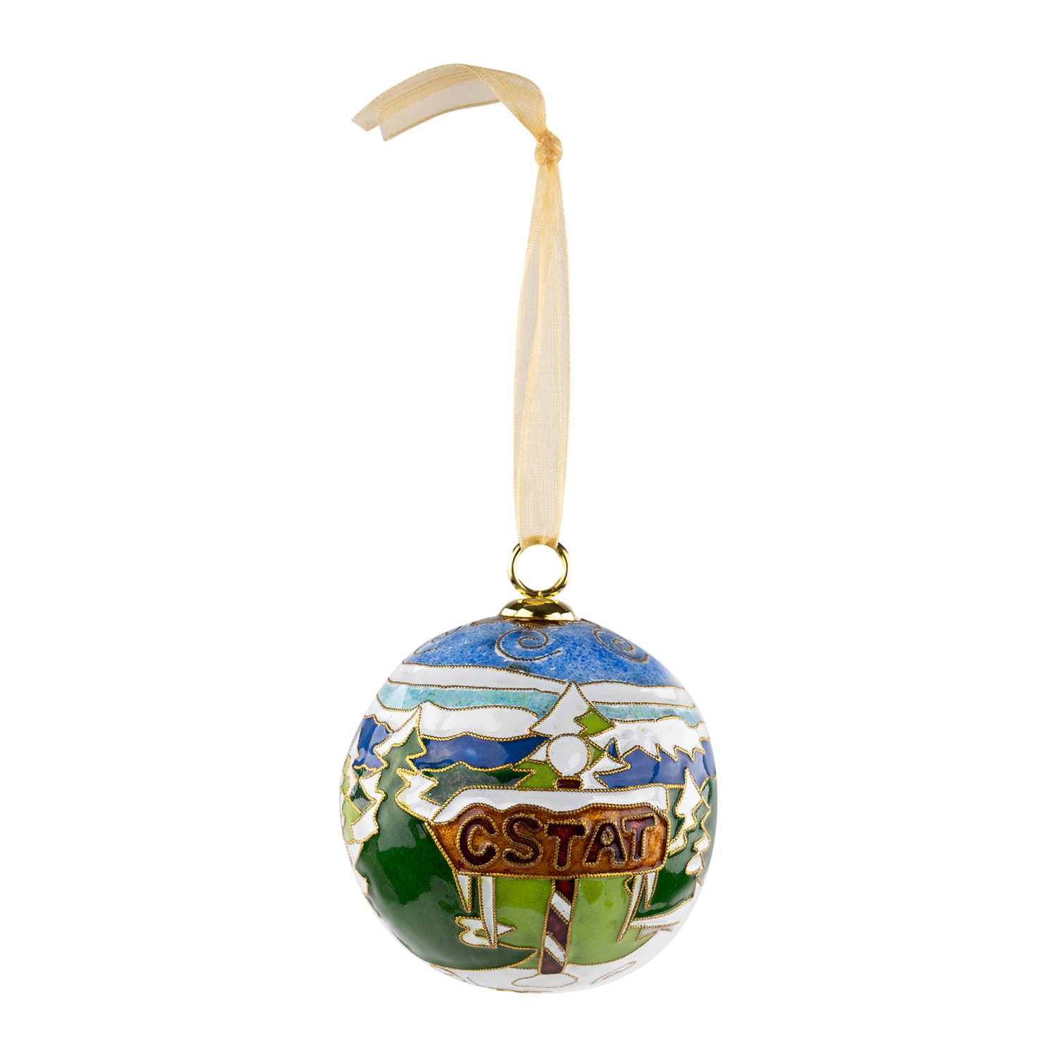 Kitty Keller Santa Truck Ornament