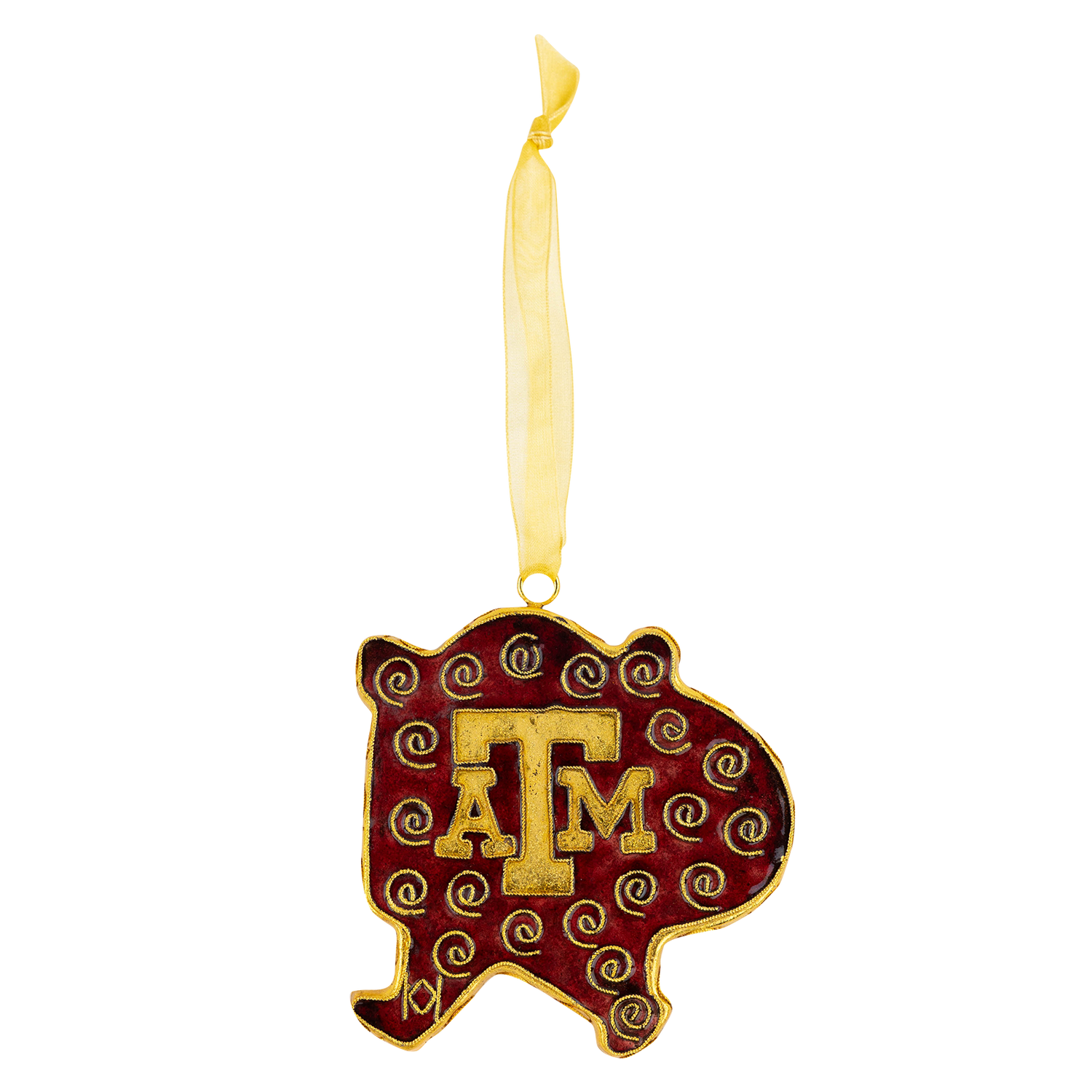 Kitty Keller Howdy Santa Ornament