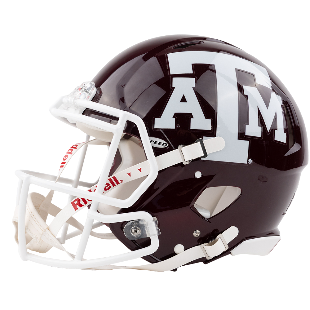 Texas A&M Marcel Reed Maroon Authentic Football Helmet