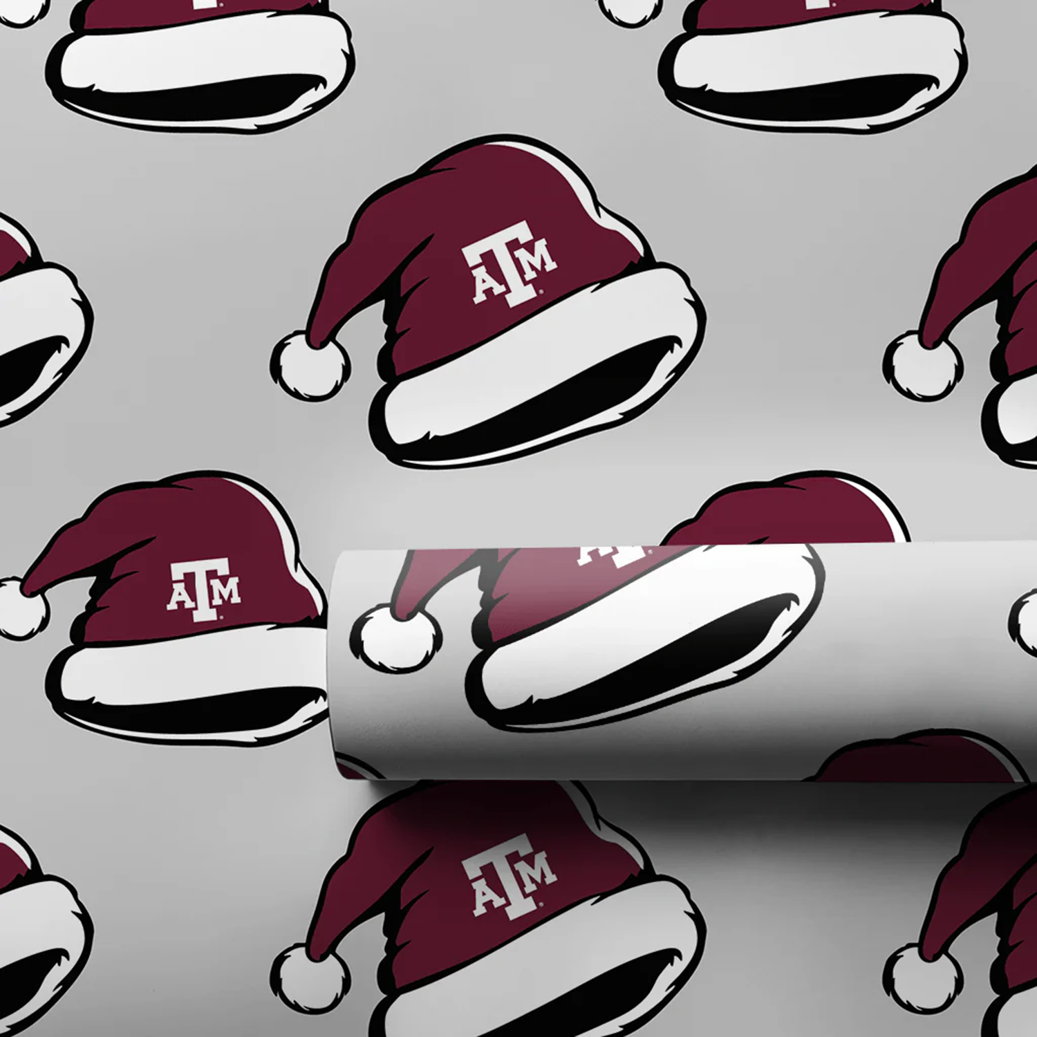 Texas A&M Santa's Wrapping Paper