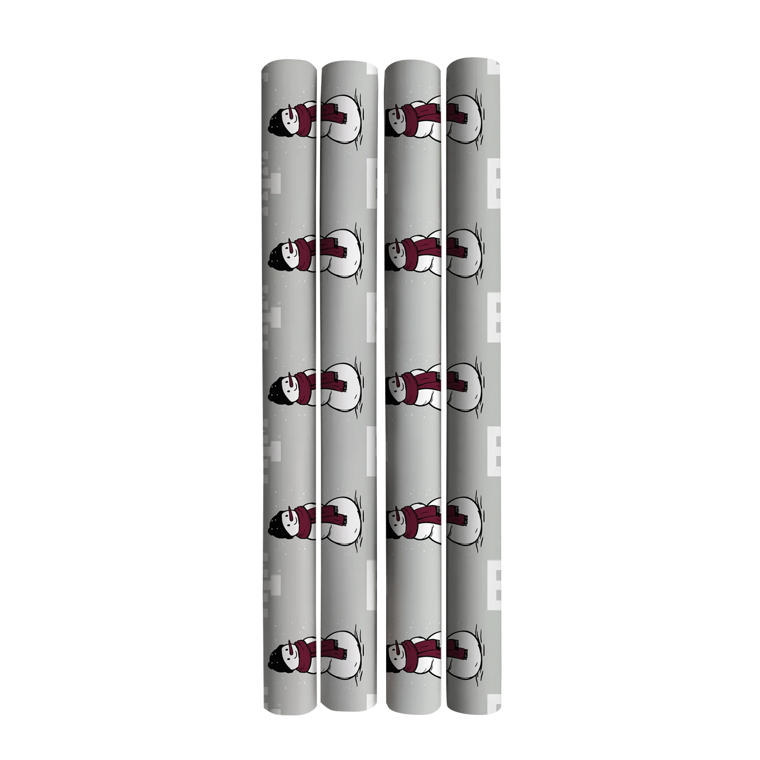 Texas A&M Aggie Snowman Wrapping Paper