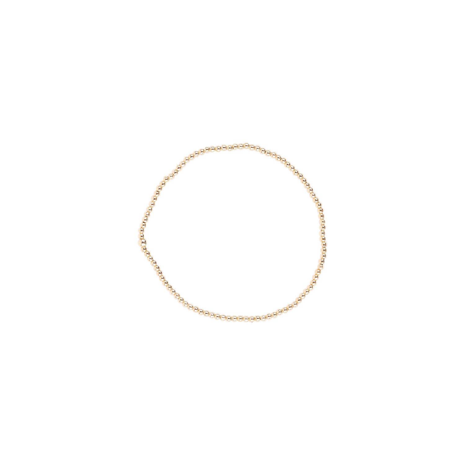 Gold Beaded Bracelet