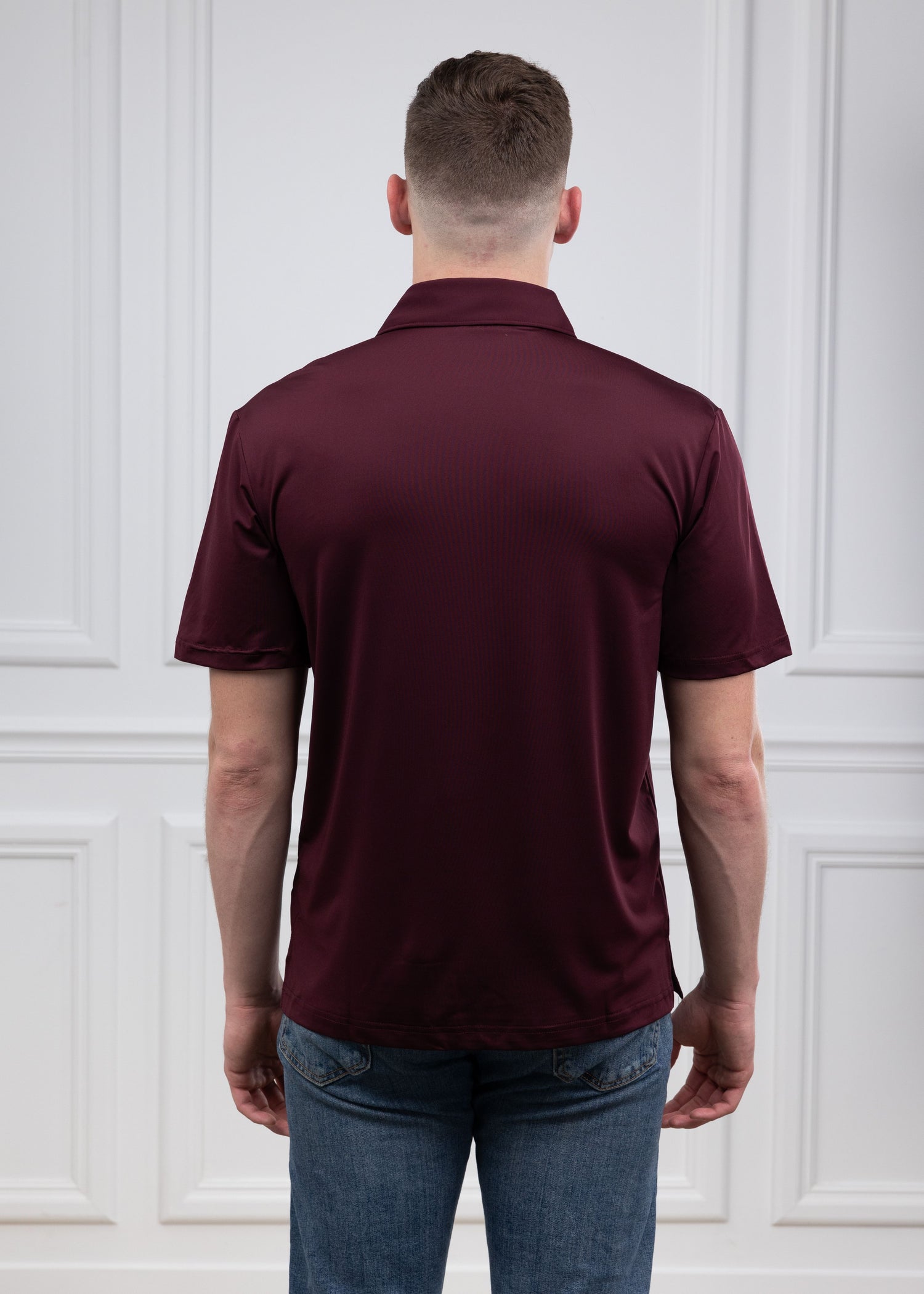 Saw 'Em Off Maroon Polo