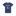 Blue T-Shirt with block character football player design