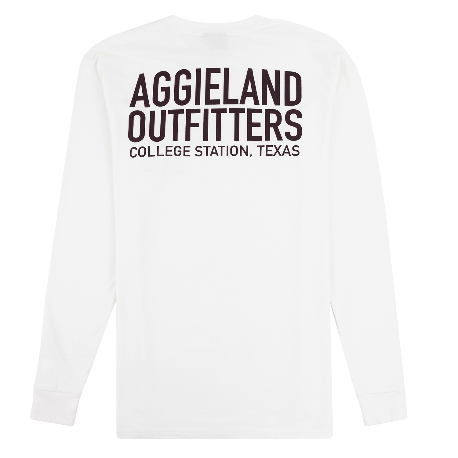 White Long Sleeve Pocket T-Shirt – Aggieland Outfitters