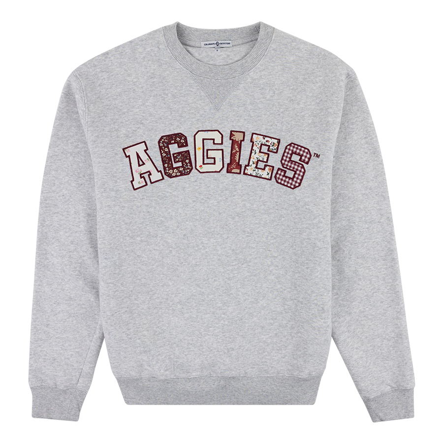 Aggies Collegiate Outfitters Patchwork Aggies Sweatshirt