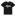 Black t-shirt with script white Aggies lettering