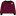 Product photo of a burgundy knit crew-neck sweater with a black ribbed collar and cuffs, magenta horizontal stripes across the chest, and "Aggie" embroidered in white cursive script on the upper right chest.