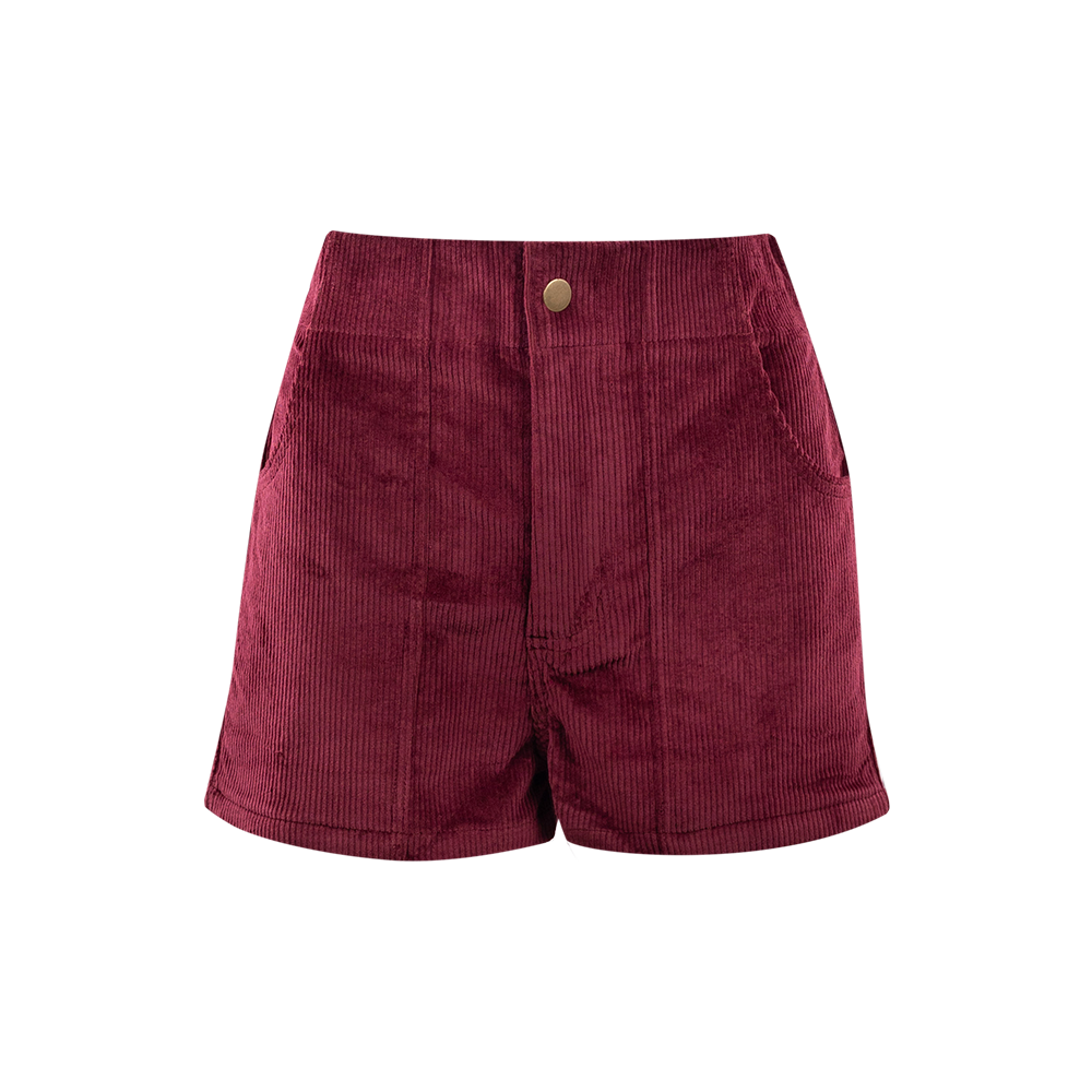 Collegiate Outfitters Corduroy Shorts in Maroon - Aggieland Outfitters