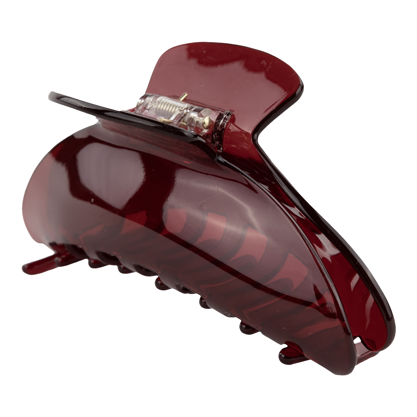 PARKE Back to School Claw Clip in Maroon Red NEW Amazon.com : Luxury Burgundy Claw Clip for Women | Our  main image 3