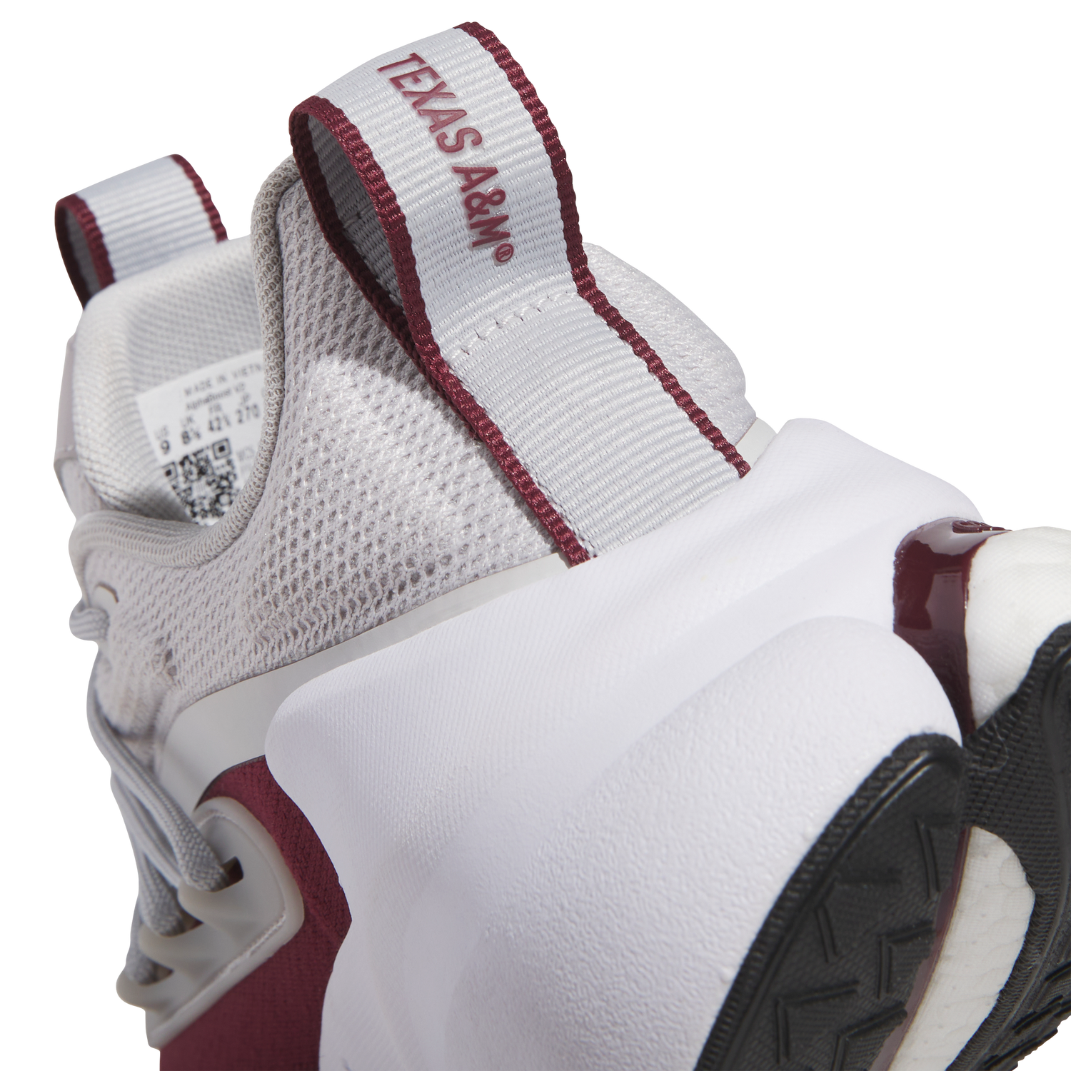 Texas A&M Adidas AlphaBoost V2 Shoes