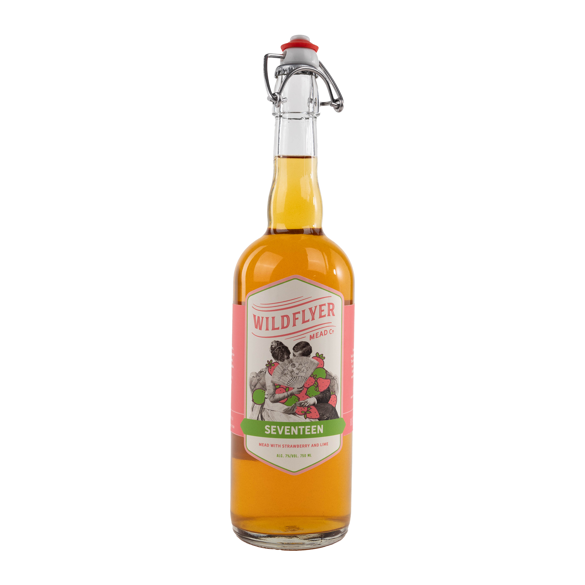 In Store Pickup Or Local Delivery Only: Wildflyer Mead Seventeen Straw