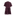 Maroon dress with short sleeves