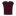 Maroon shortsleeved top with square neckline.