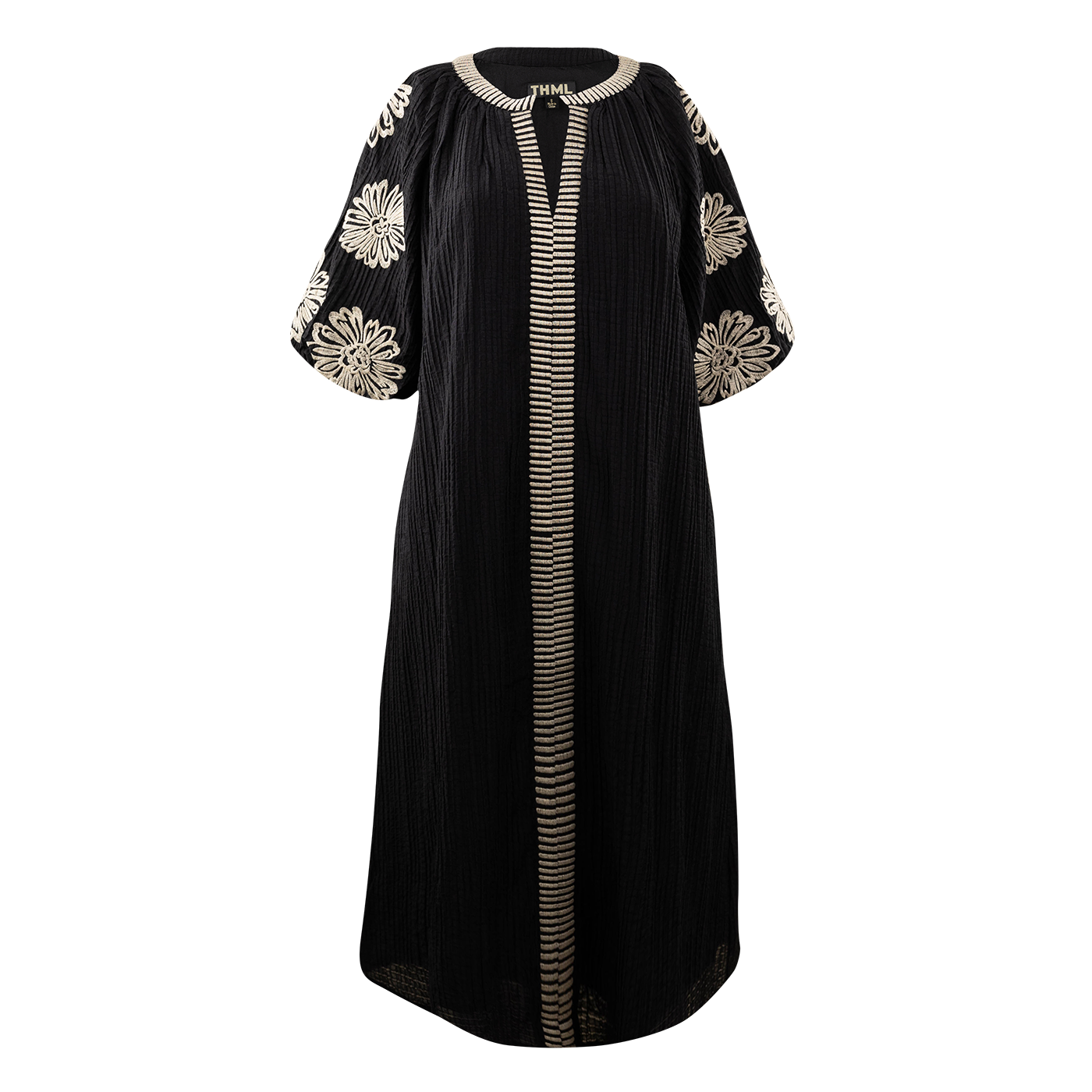 sachin and babi light blue dress Black Petite Placed Floral Embroidered Mesh Woven Belted Maxi Dress