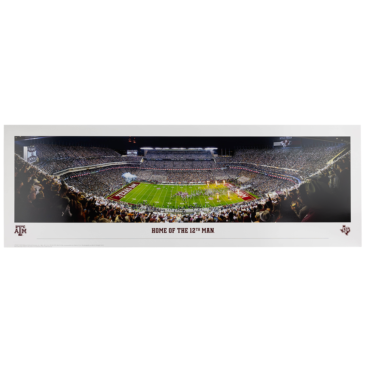 Picture of Kyle Field with the Aggies vs the Longhorns